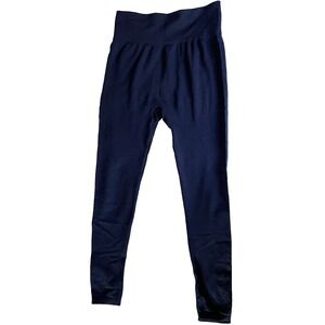 Lildy Leggings Womens L-2XL Seamless Fleece Lined‎ High Waist Pants Yoga EUC